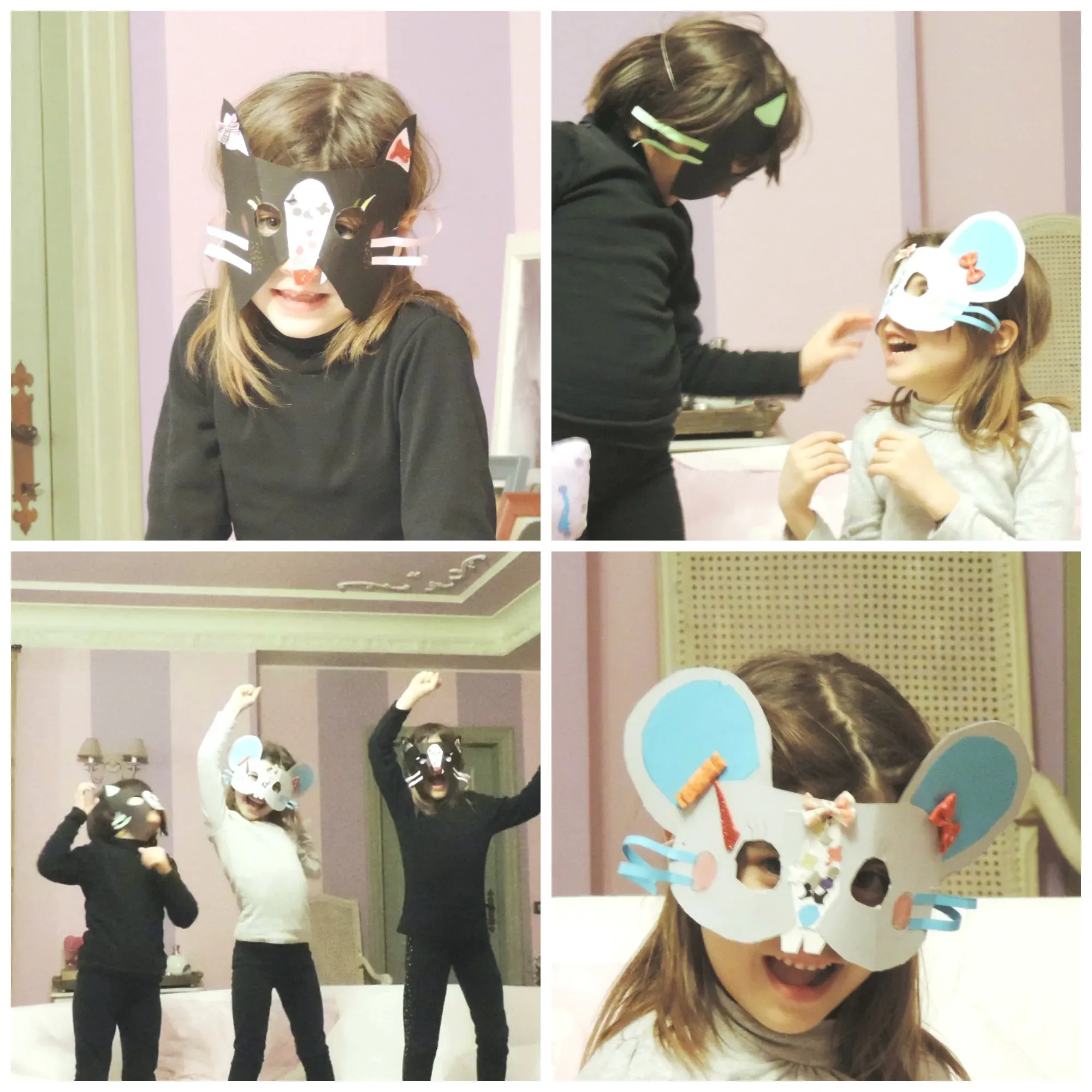 Mascherine di Carnevale fai da te! mascherinefaidate-stellegemelle