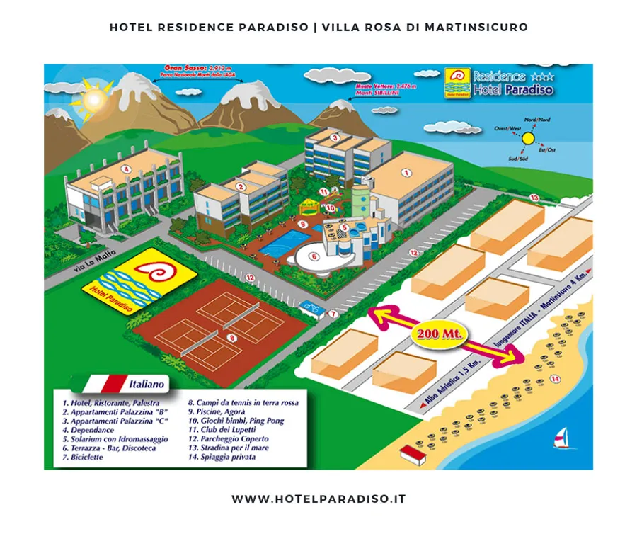Un Paradiso per le vacanze mappa-hotel-paradiso