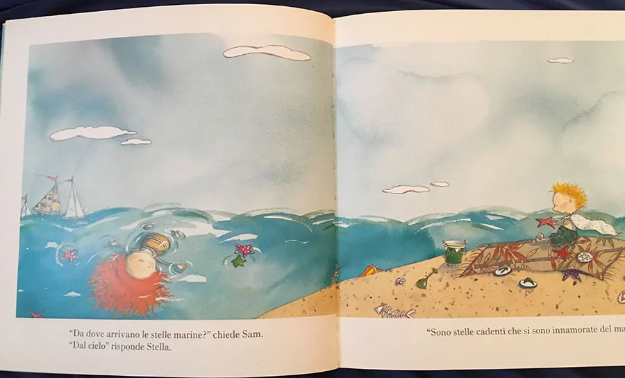 Tre imperdibili libri per bambini che parlano del mare stella-sirena-mare-libro