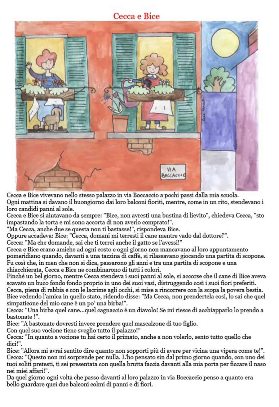 W le filastrocche! cecca-e-bice-filastrocche-lucia-chiruttini