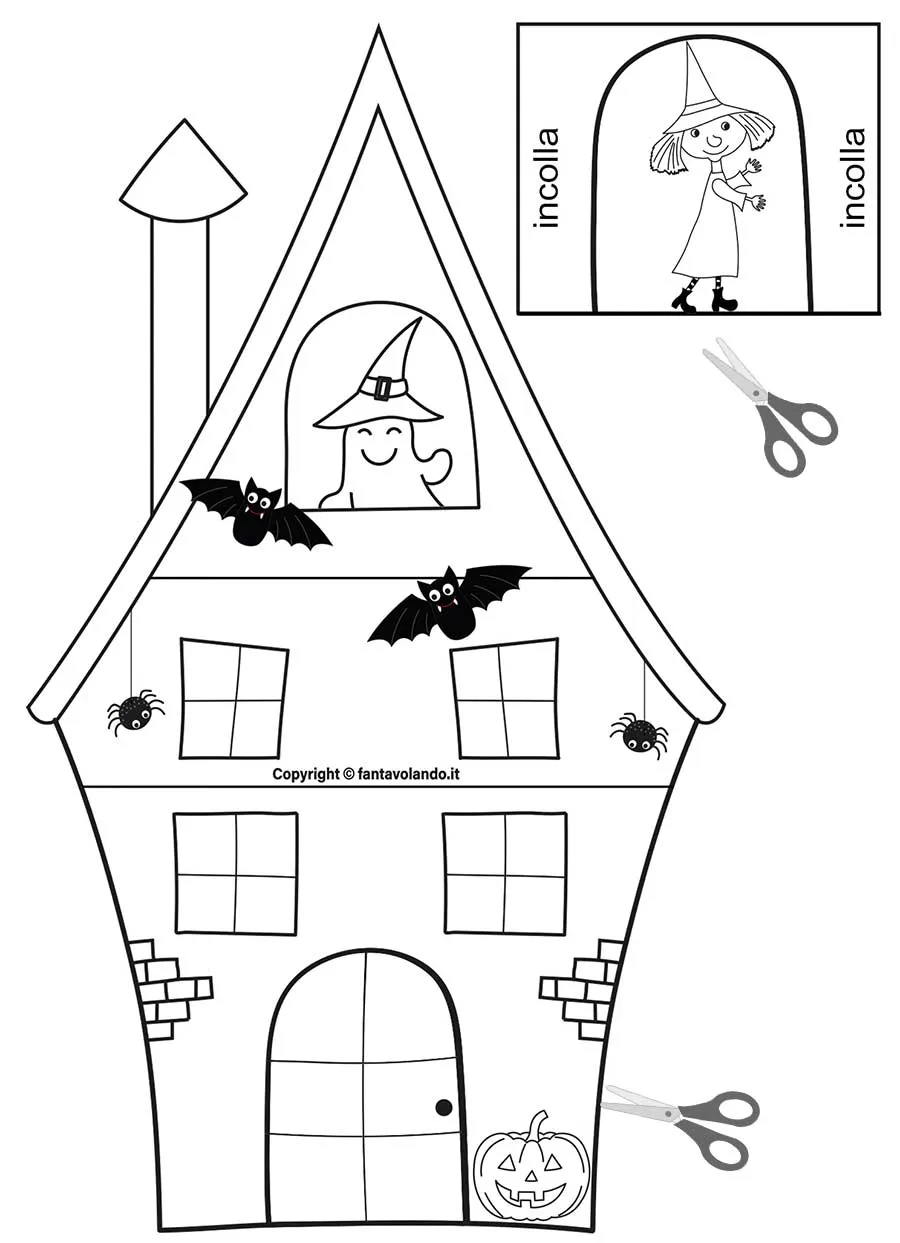 Lavoretti per bambini a tema Halloween Lavoretti per bambini a tema Halloween