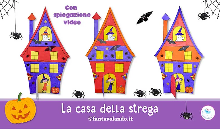 Lavoretti per bambini a tema Halloween Lavoretti per bambini a tema Halloween