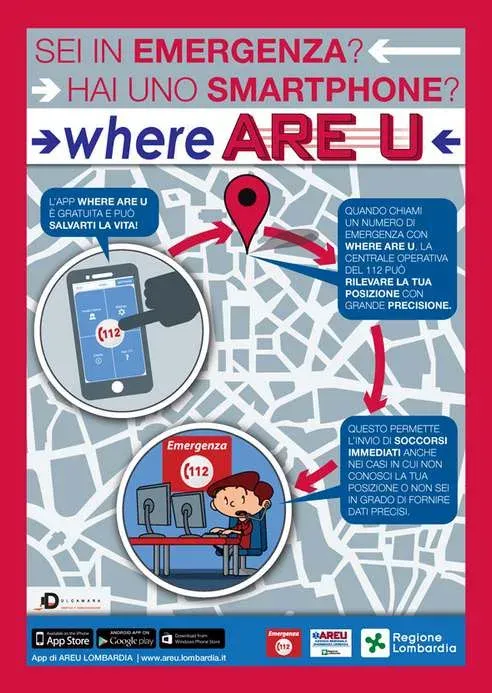 NUE 112 & Where are U app 112